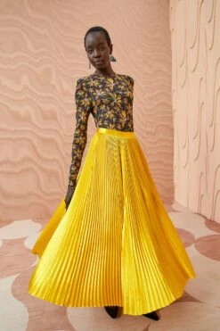 ULLA JOHNSON Rami Skirt - Sunsprite -fashion store ULLA JOHNSON Rami Skirt SUNSPRITE 04