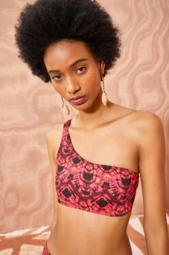 ULLA JOHNSON Reina Bikini Top - Wild Rose -fashion store ULLA JOHNSON Reina Bikini TOP WILD ROSE 05