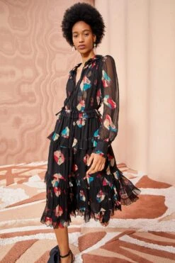 ULLA JOHNSON Reina Dress - Nocturne