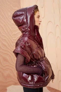 ULLA JOHNSON Rhodes Jacket - Mahogany -fashion store ULLA JOHNSON Rhodes Jacket MAHOGANY 05