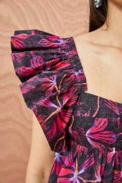 ULLA JOHNSON Romi Top - Zinnia 10 ULLA JOHNSON Romi Top - Zinnia -fashion store ULLA JOHNSON Romi Top ZINNIA 04