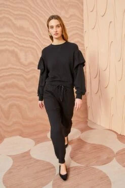 ULLA JOHNSON Rory Pant - Noir