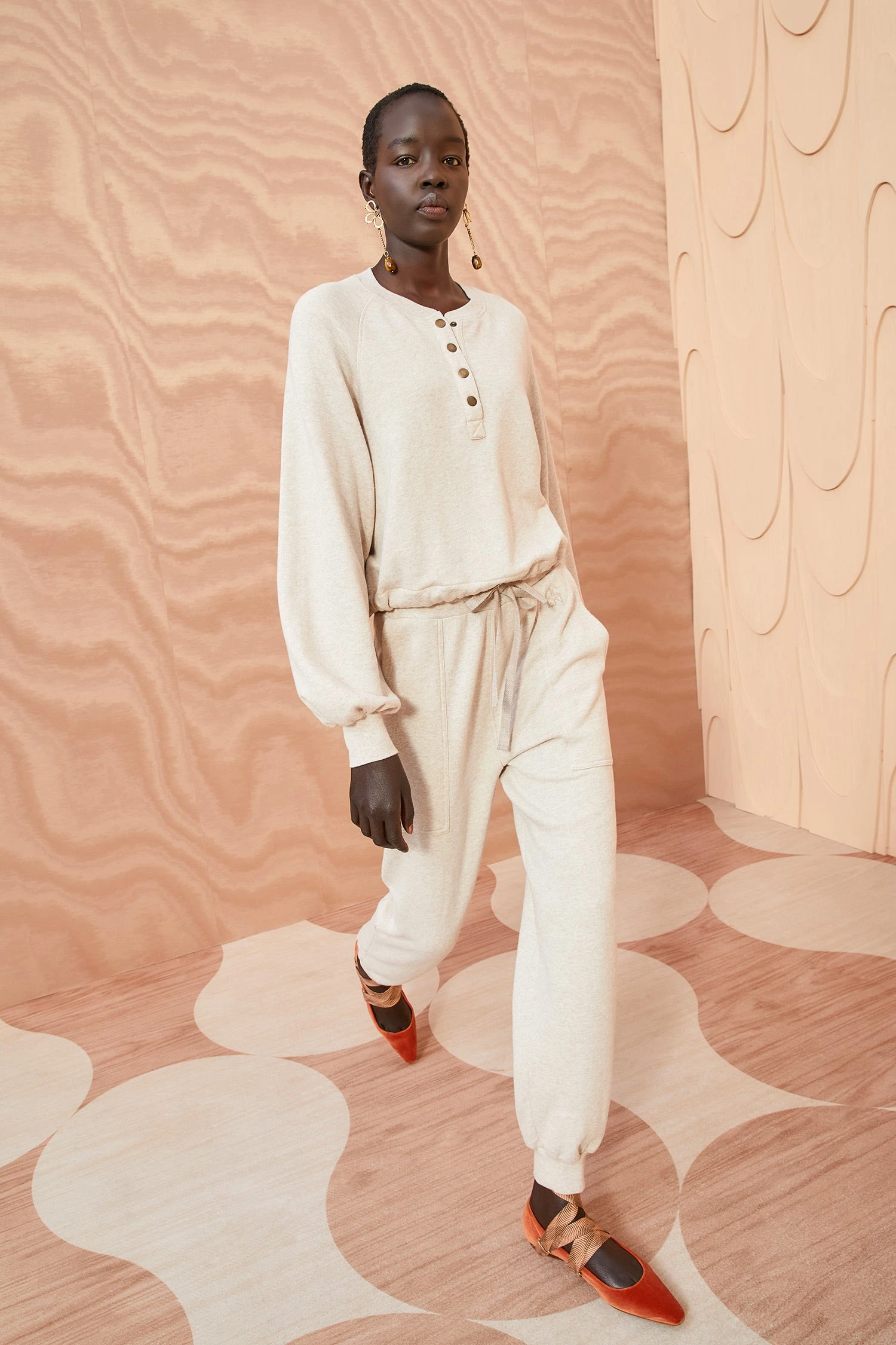 ULLA JOHNSON Rory Pant - Oatmeal 3 ULLA JOHNSON Rory Pant - Oatmeal