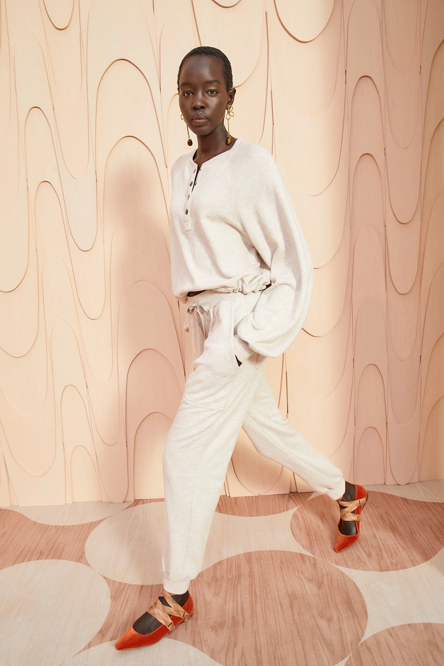 ULLA JOHNSON Rory Pant - Oatmeal 4 ULLA JOHNSON Rory Pant - Oatmeal - Image 2