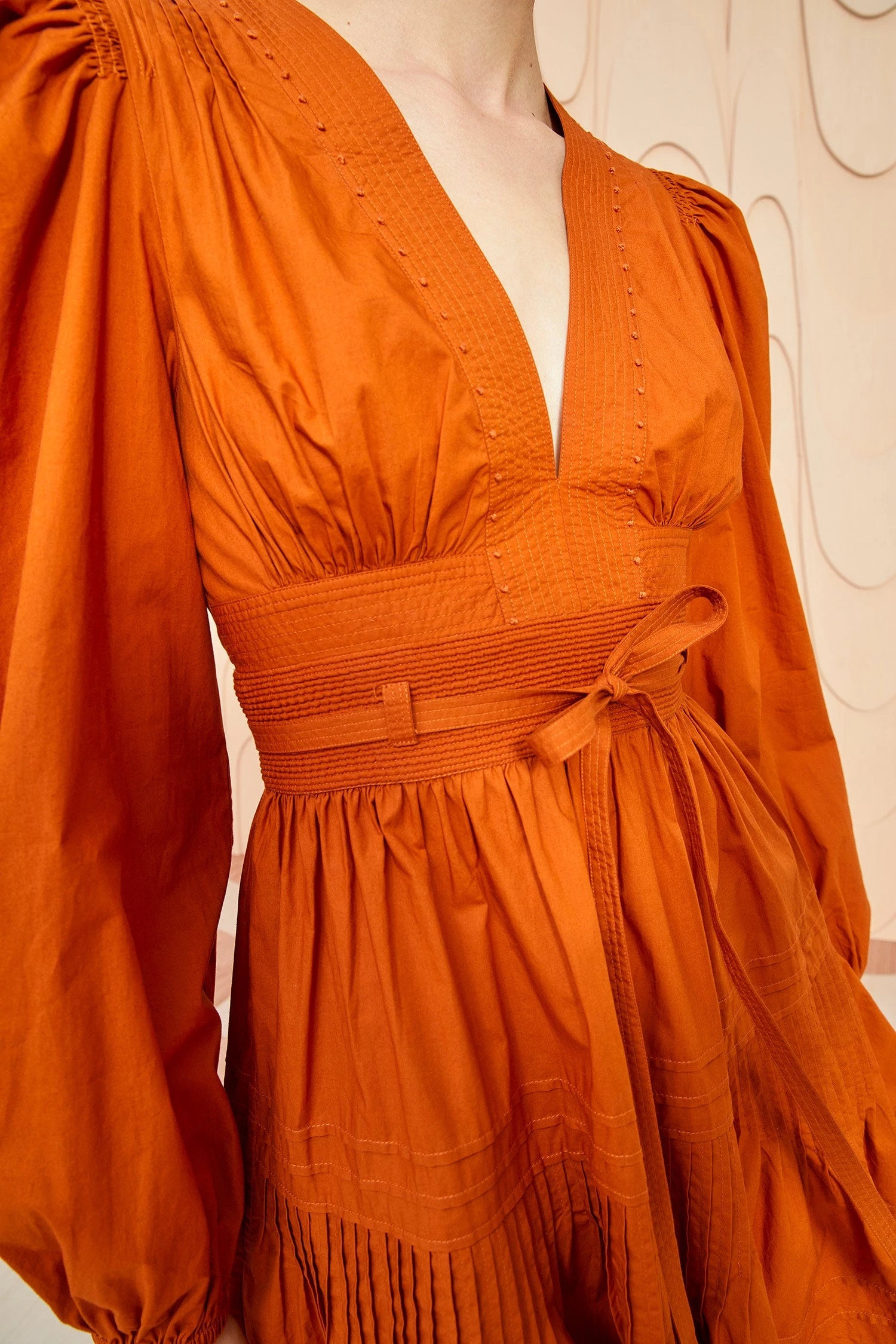 ULLA JOHNSON Rosalind Dress - Saffron 4 ULLA JOHNSON Rosalind Dress - Saffron - Image 2