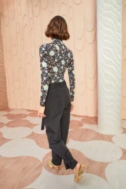 ULLA JOHNSON Sabina Pant - Noir -fashion store ULLA JOHNSON Sabina Pant NOIR 0122