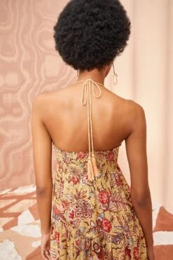 ULLA JOHNSON Siya Coverup - Calla Lily -fashion store ULLA JOHNSON Siya Coverup CALLA LILY 04