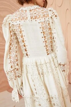 ULLA JOHNSON Sonali Gown - Ivory 11 ULLA JOHNSON Sonali Gown - Ivory -fashion store ULLA JOHNSON Sonali Gown IVORY 0189