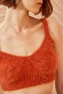 ULLA JOHNSON Taliah Bralette - Redwood 11 ULLA JOHNSON Taliah Bralette - Redwood -fashion store ULLA JOHNSON Taliah Bralette REDWOOD 0095