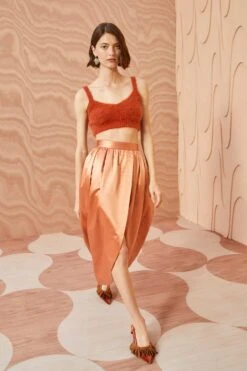 ULLA JOHNSON Taliah Bralette - Redwood 12 ULLA JOHNSON Taliah Bralette - Redwood -fashion store ULLA JOHNSON Taliah Bralette REDWOOD 0103