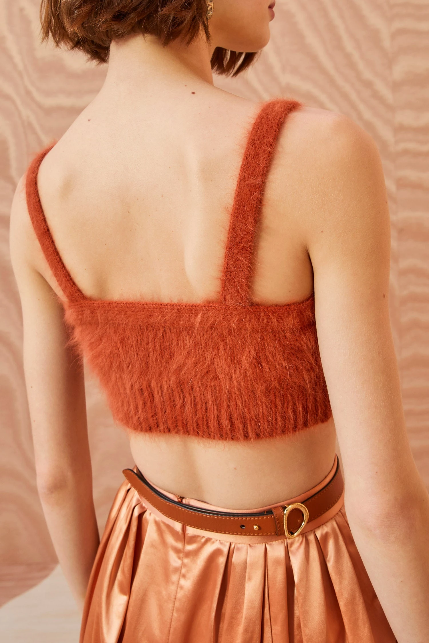 ULLA JOHNSON Taliah Bralette - Redwood 5 ULLA JOHNSON Taliah Bralette - Redwood - Image 3