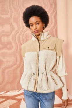 ULLA JOHNSON Tariet Vest - Fawn