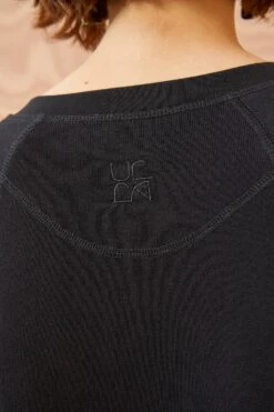 ULLA JOHNSON Tess Pullover - Noir 10 ULLA JOHNSON Tess Pullover - Noir -fashion store ULLA JOHNSON Tess Pullover NOIR 04