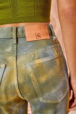 ULLA JOHNSON The Agnes Jean - Malachite Wash -fashion store ULLA JOHNSON The Agnes MALACHITEWASH 0187