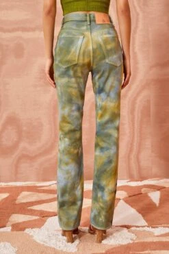 ULLA JOHNSON The Agnes Jean - Malachite Wash -fashion store ULLA JOHNSON The Agnes MALACHITEWASH 0206