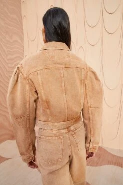 ULLA JOHNSON The Cosette Jacket - Stone Dye Wash 10 ULLA JOHNSON The Cosette Jacket - Stone Dye Wash -fashion store ULLA JOHNSON The Cosette Jacket STONE DYE WASH 04