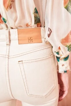 ULLA JOHNSON The Lou Jean - Cowrie Wash -fashion store ULLA JOHNSON The Lou COWRIE WASH 03