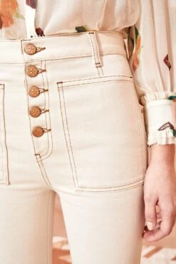 ULLA JOHNSON The Lou Jean - Cowrie Wash -fashion store ULLA JOHNSON The Lou COWRIE WASH 04