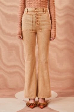 fashion store -fashion store ULLA JOHNSON The Lou Jean STONE DYE WASH 02 ALT