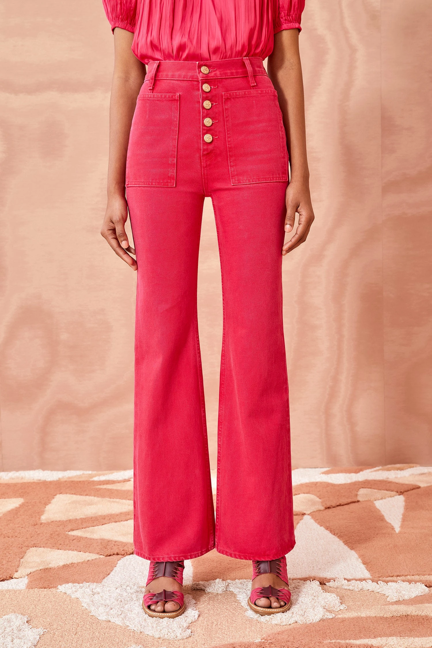 ULLA JOHNSON The Lou Jean - Orchid Wash 4 ULLA JOHNSON The Lou Jean - Orchid Wash - Image 2