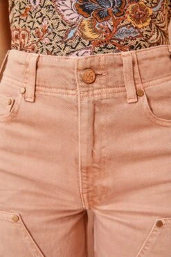 ULLA JOHNSON The Olympia Jean - Rosewood Wash -fashion store ULLA JOHNSON The Olympia ROSEWOOD WASH 0176