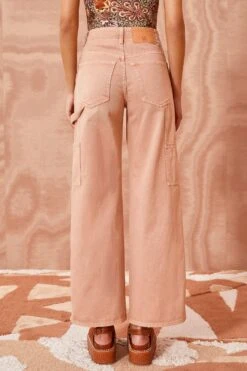 ULLA JOHNSON The Olympia Jean - Rosewood Wash -fashion store ULLA JOHNSON The Olympia ROSEWOOD WASH 0206