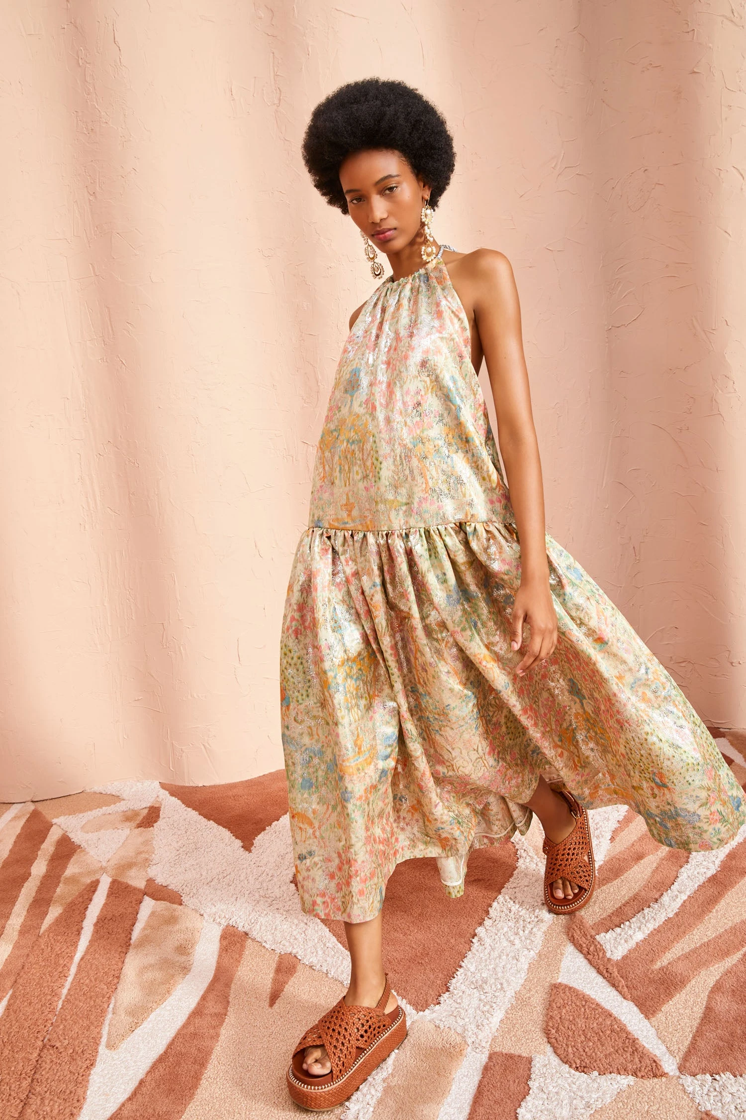 ULLA JOHNSON Tyra Dress - Meadow 6 ULLA JOHNSON Tyra Dress - Meadow - Image 4