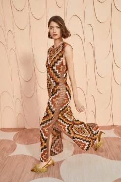 ULLA JOHNSON Varisha Dress - Opalite -fashion store ULLA JOHNSON Varisha Dress OPALITE 0140