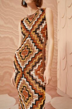 ULLA JOHNSON Varisha Dress - Opalite -fashion store ULLA JOHNSON Varisha Dress OPALITE 02 ALT