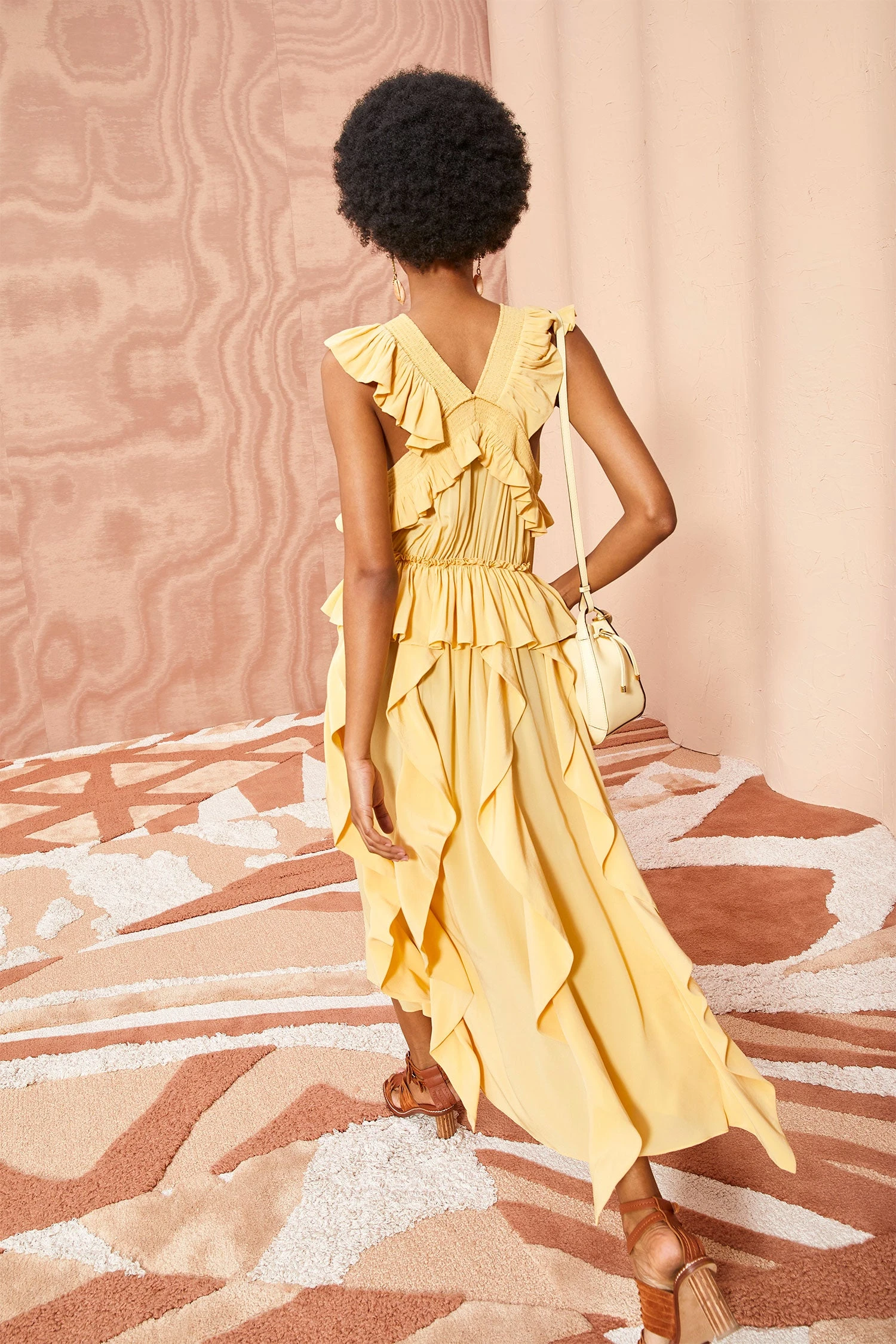 ULLA JOHNSON Violeta Dress - Dune 4 ULLA JOHNSON Violeta Dress - Dune - Image 2