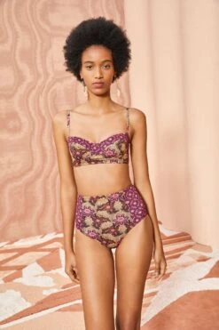 ULLA JOHNSON Zahara Bikini Top - Gladiola