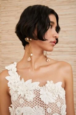 ULLA JOHNSON Sydel Dress - Ivory -fashion store ulla johnson sydel dress ivory SP220700 05